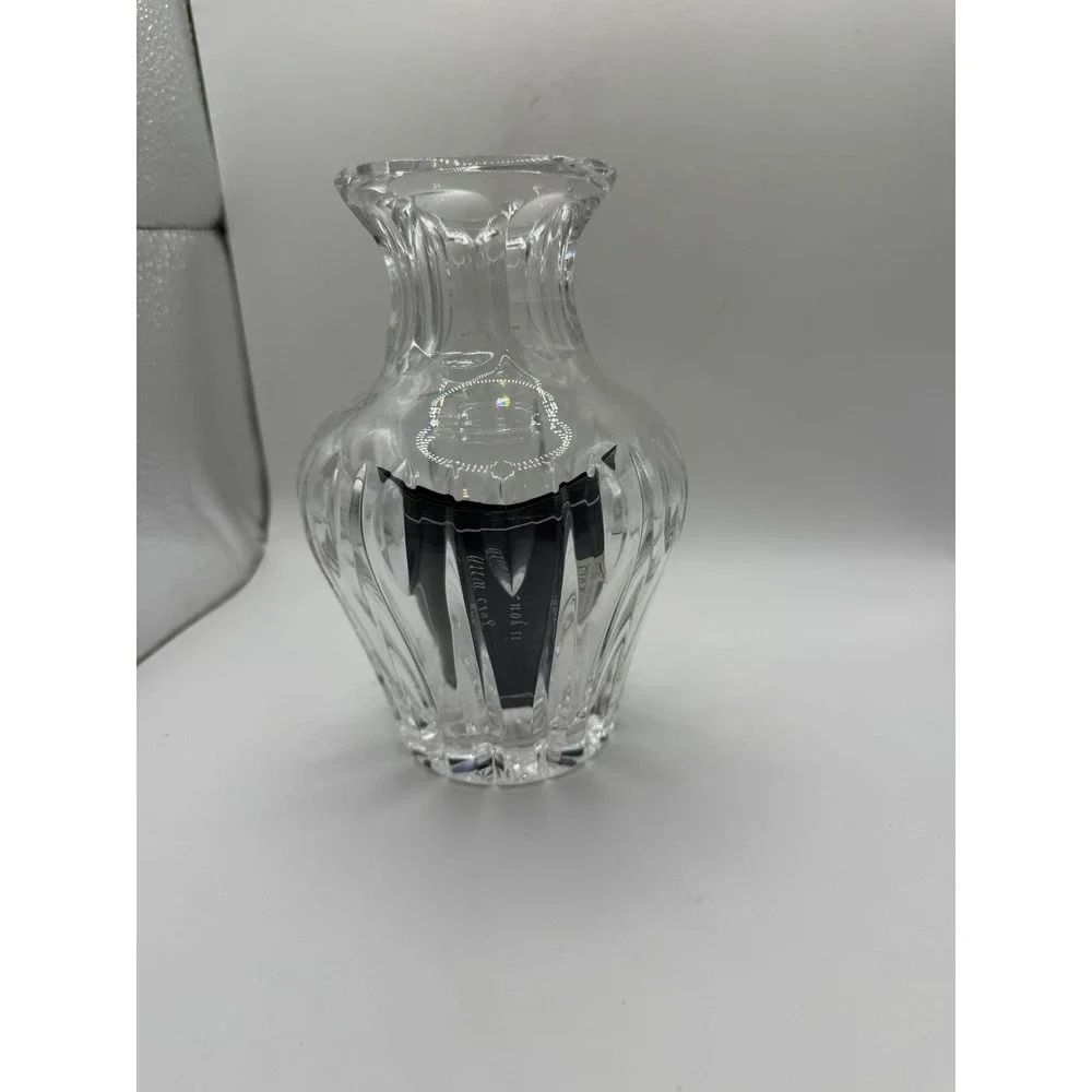 Marquis by‎ Waterford Brookside Crystal Bud Vase 6 Inch Clear Made in Poland